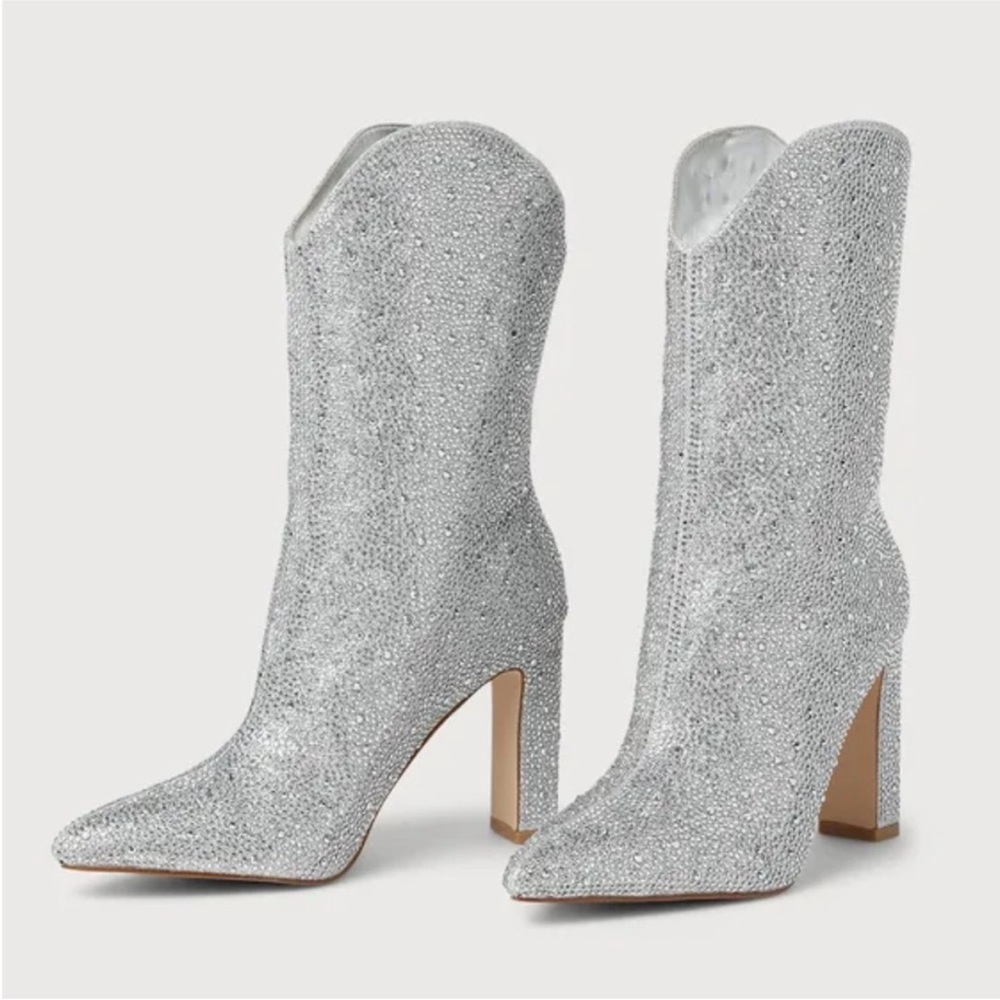 Billini Rhinestone Boots - Picture 2 of 9